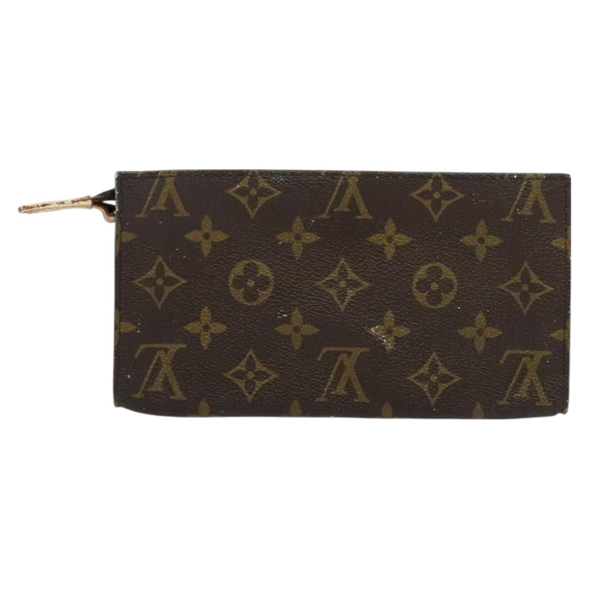 LOUIS VUITTON Monogram Bucket GM Accessory Pouch Vintage LV Auth th6161