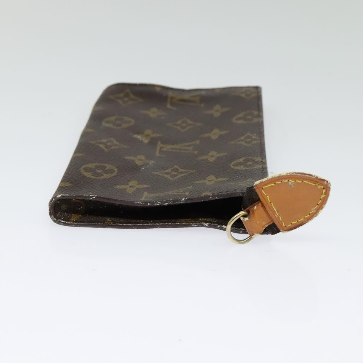 LOUIS VUITTON Monogram Bucket GM Accessory Pouch Vintage LV Auth th6161