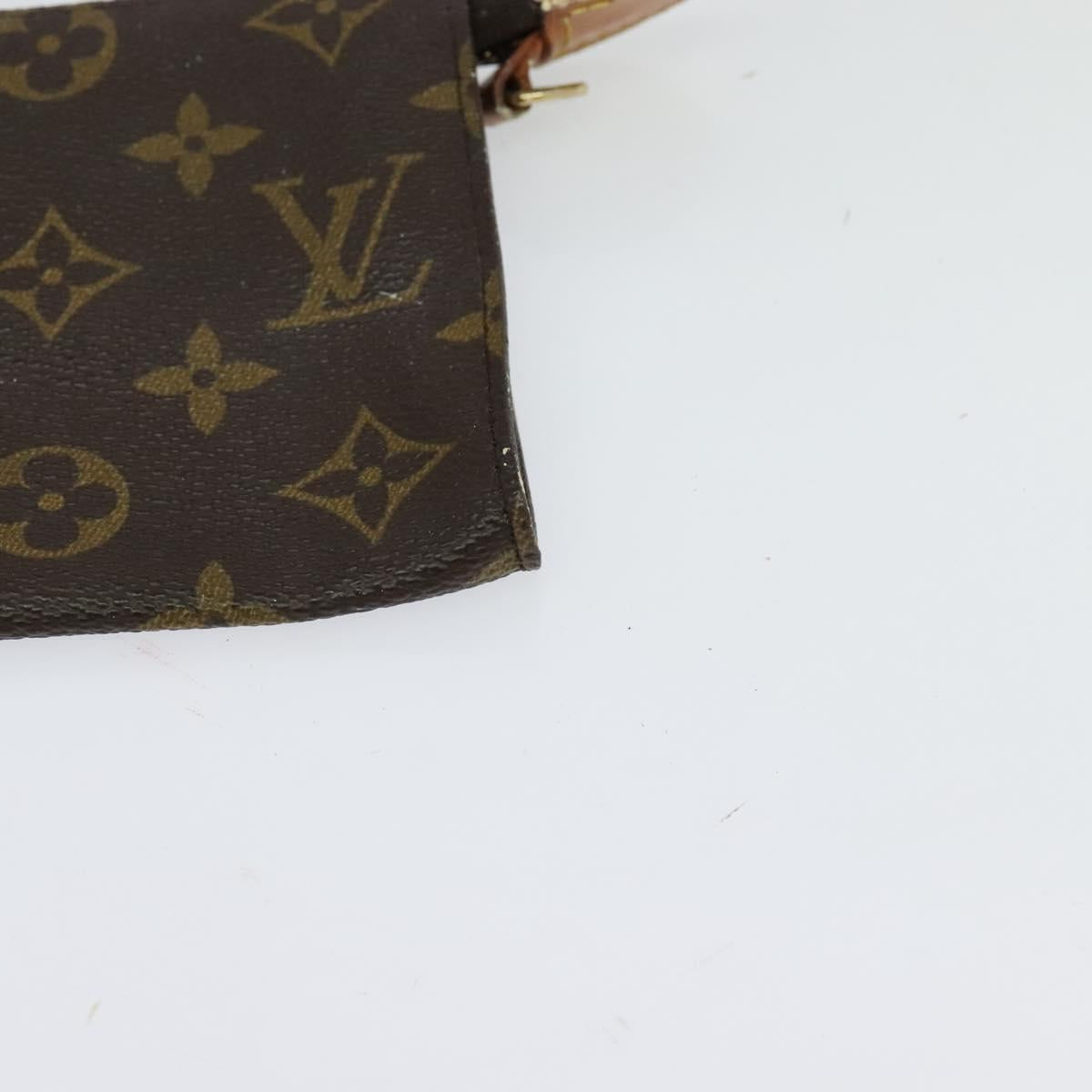 LOUIS VUITTON Monogram Bucket GM Accessory Pouch Vintage LV Auth th6161