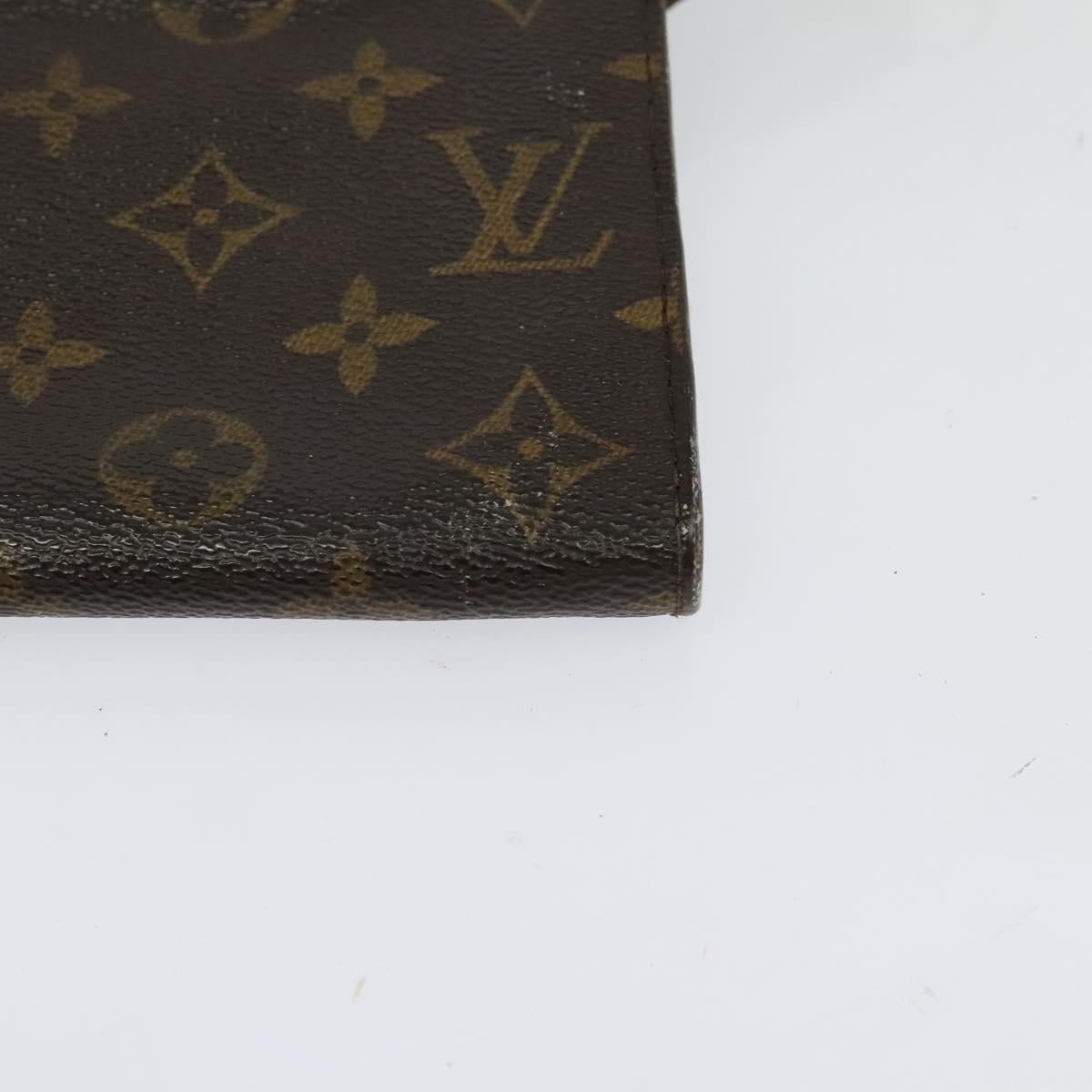 LOUIS VUITTON Monogram Bucket GM Accessory Pouch LV Auth th6163