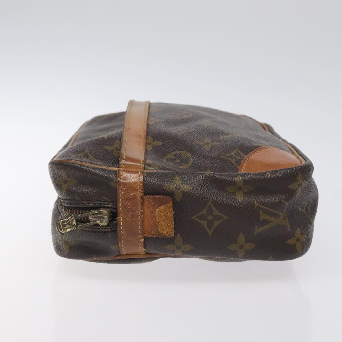 LOUIS VUITTON Monogram Compiegne 28 Clutch Bag M51845 LV Auth th6166