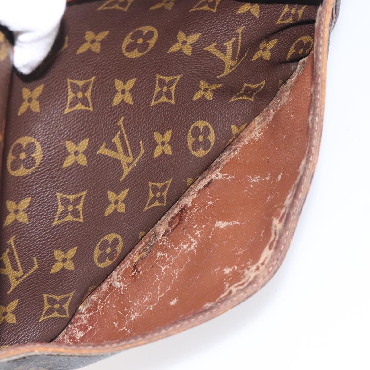 LOUIS VUITTON Monogram Compiegne 28 Clutch Bag M51845 LV Auth th6171