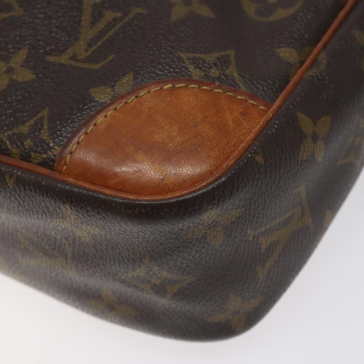 LOUIS VUITTON Monogram Compiegne 28 Clutch Bag M51845 LV Auth th6171