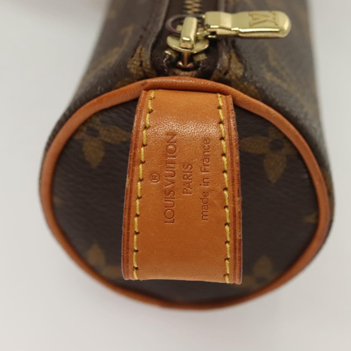 LOUIS VUITTON Monogram Trousse Rondo Pouch M47630 LV Auth th6184
