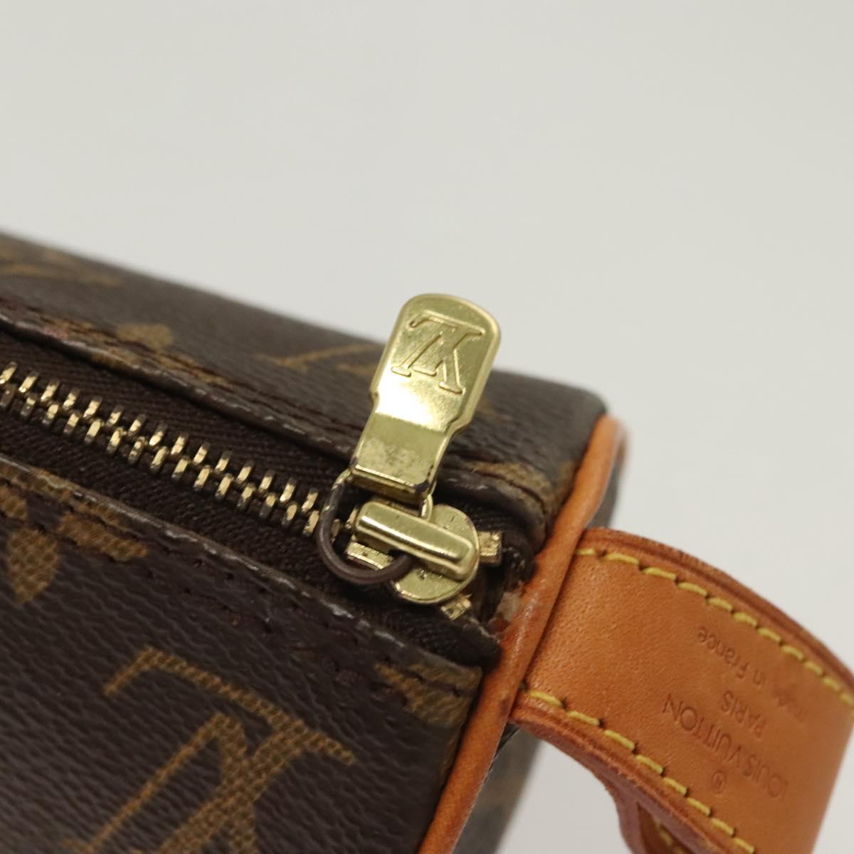 LOUIS VUITTON Monogram Trousse Rondo Pouch M47630 LV Auth th6184