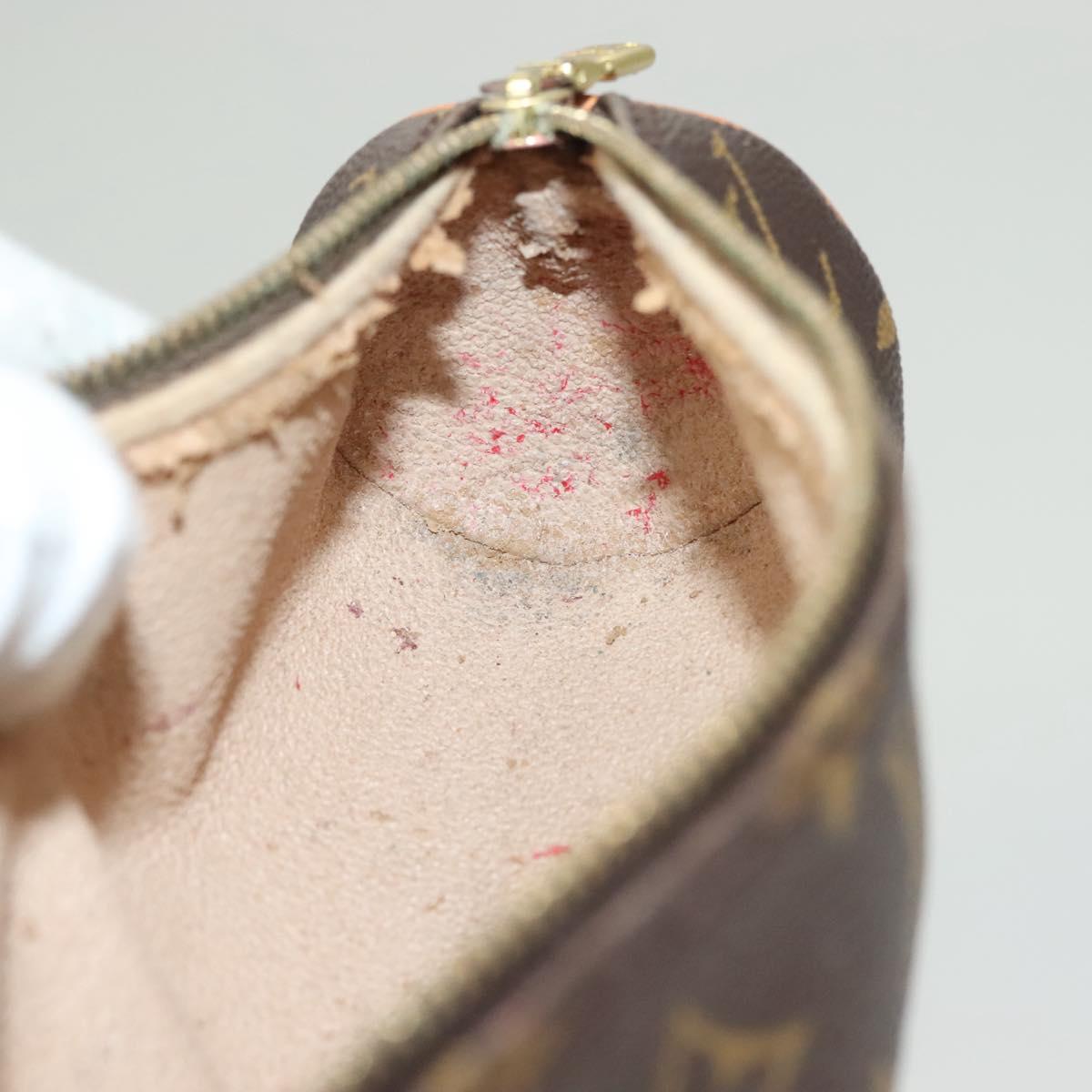 LOUIS VUITTON Monogram Trousse Rondo Pouch M47630 LV Auth th6184