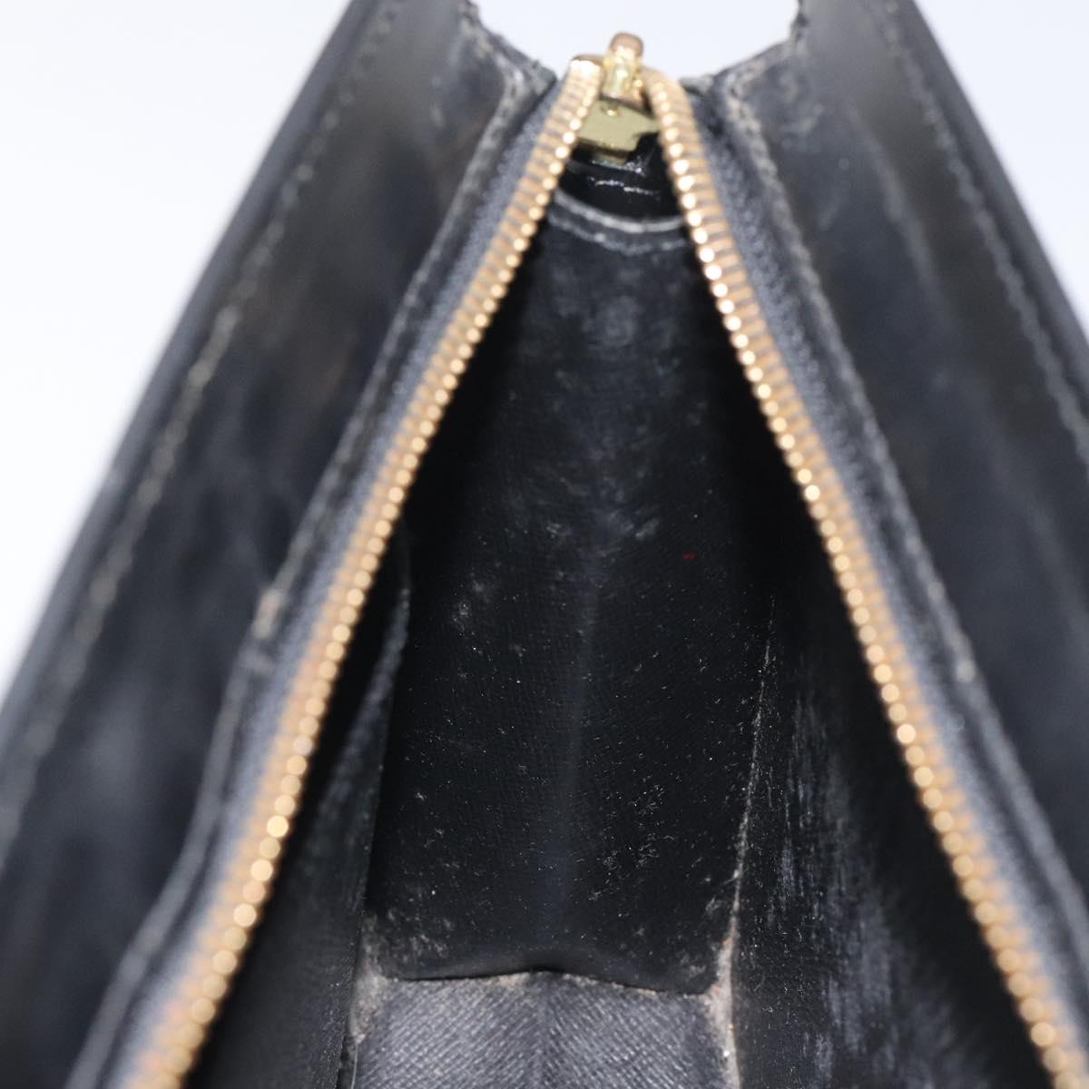 LOUIS VUITTON Epi Pochette Homme Clutch Bag Black Noir M52522 LV Auth th6189