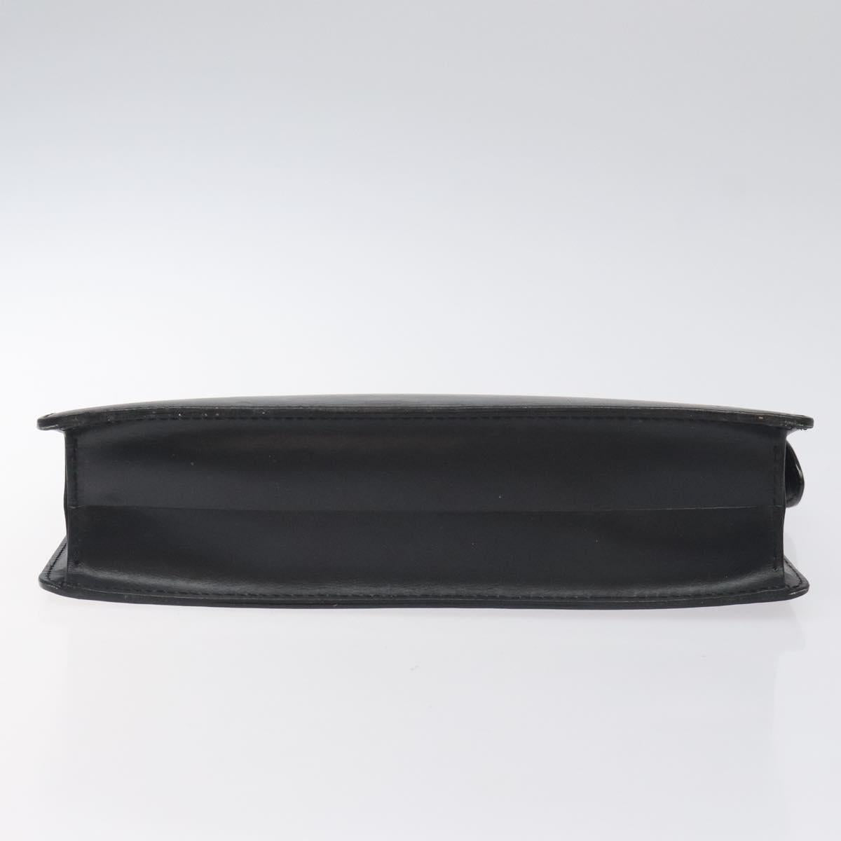 LOUIS VUITTON Epi Pochette Homme Clutch Bag Black Noir M52522 LV Auth th6189