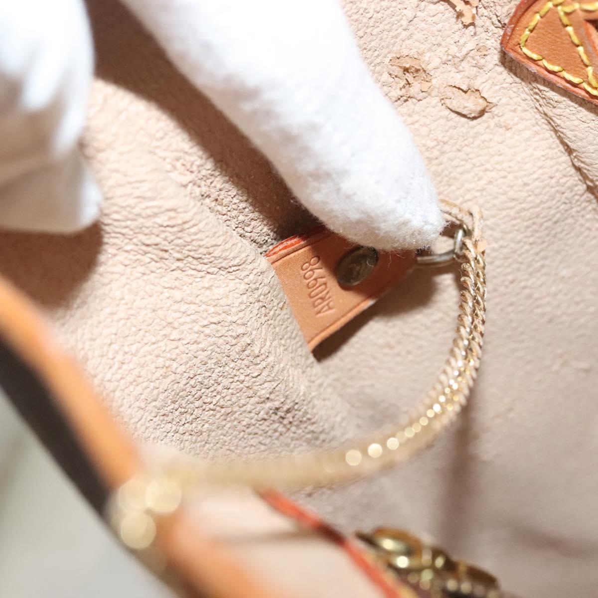 LOUIS VUITTON Monogram Bucket GM Shoulder Bag M42236 LV Auth th6192