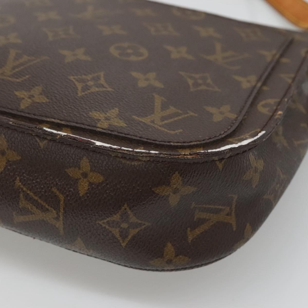 LOUIS VUITTON Monogram Saint Cloud GM Shoulder Bag M51242 LV Auth th6205
