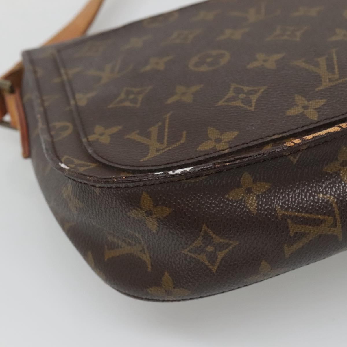 LOUIS VUITTON Monogram Saint Cloud GM Shoulder Bag M51242 LV Auth th6205