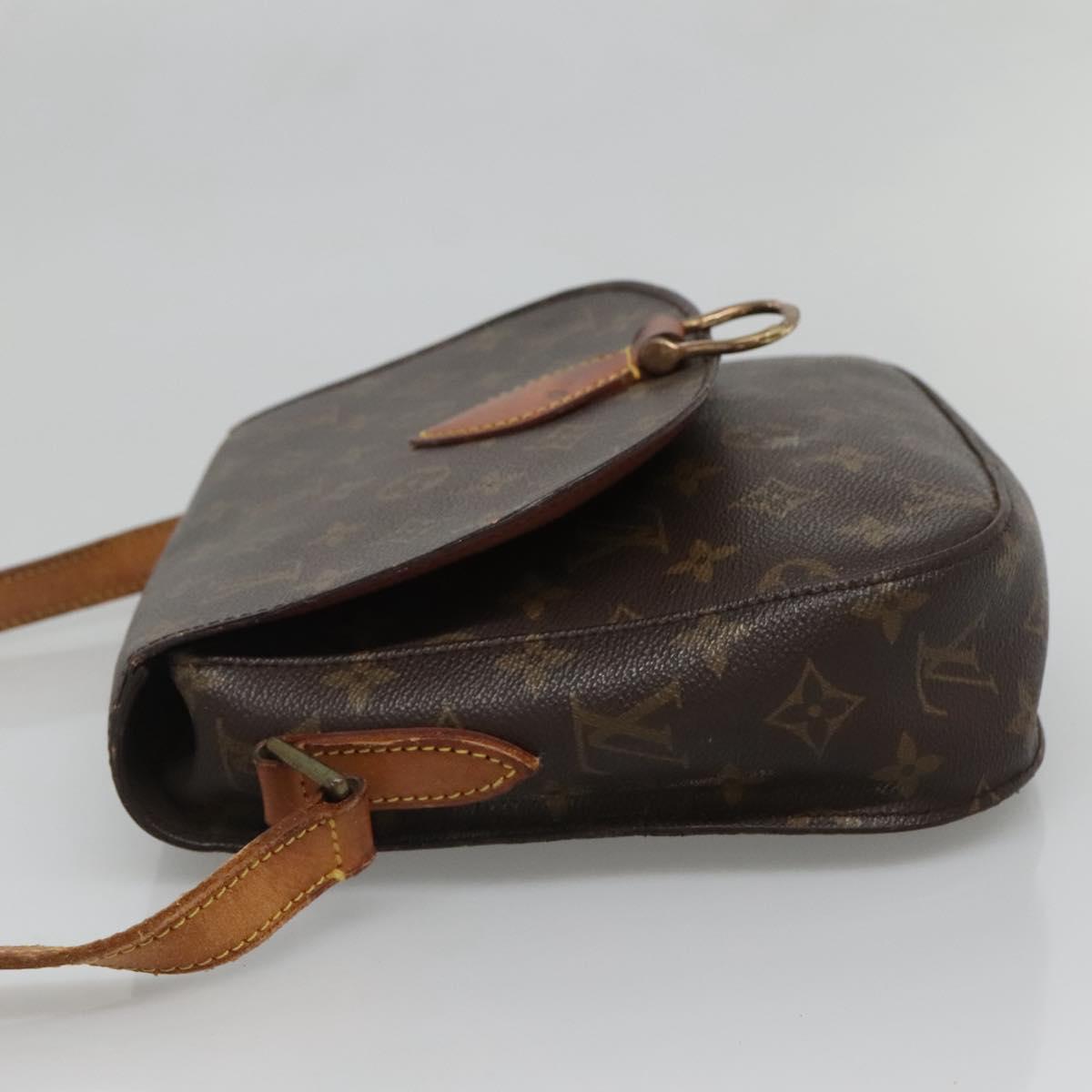 LOUIS VUITTON Monogram Saint Cloud GM Shoulder Bag M51242 LV Auth th6205