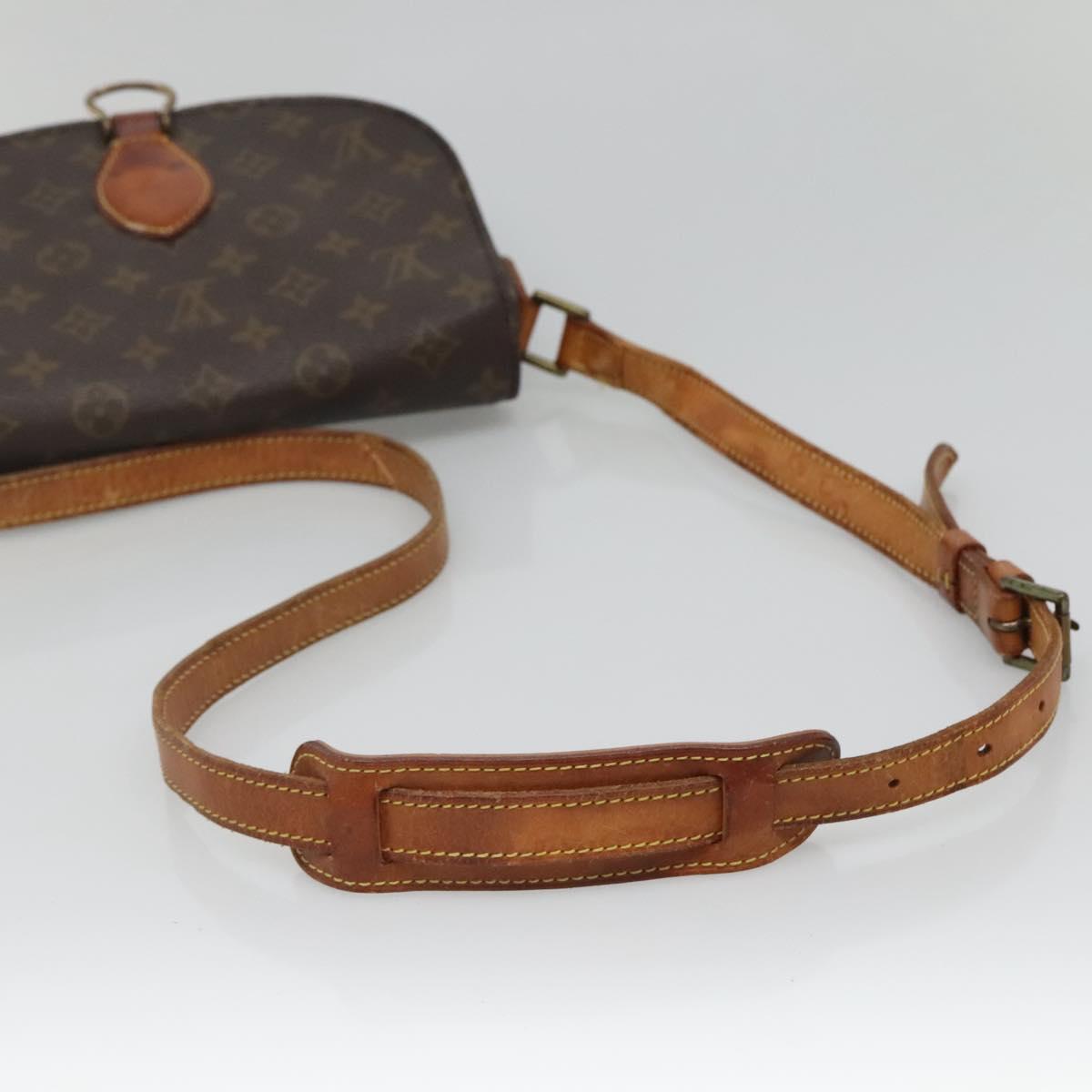 LOUIS VUITTON Monogram Saint Cloud GM Shoulder Bag M51242 LV Auth th6205