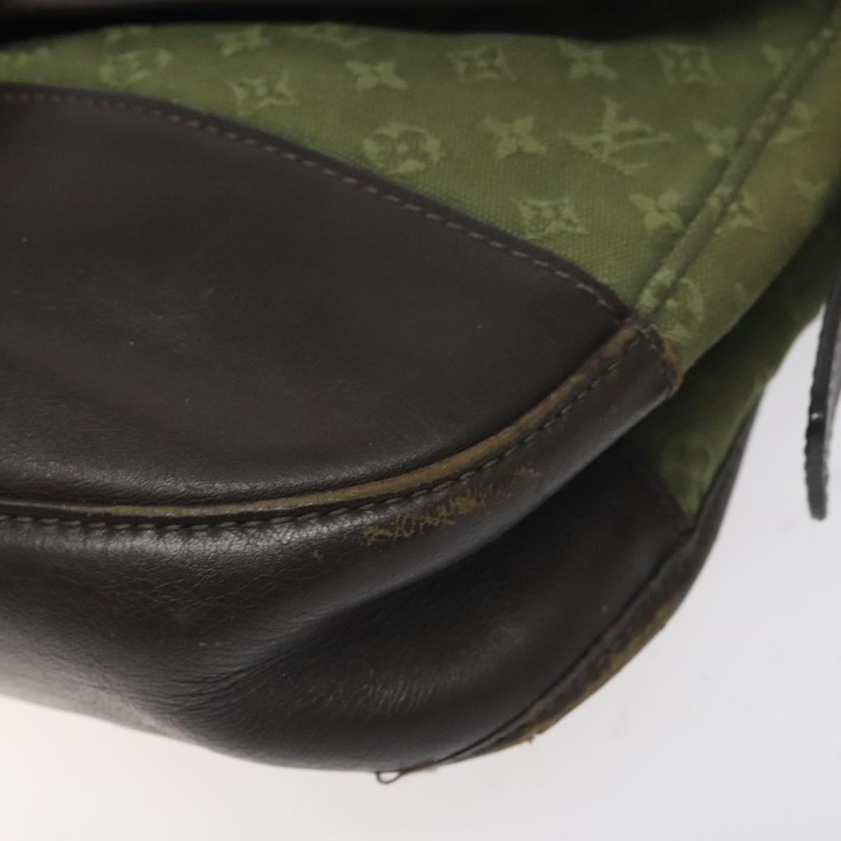 LOUIS VUITTON Monogram Mini Belanger Shoulder Bag TST Khaki M92673 Auth th6206