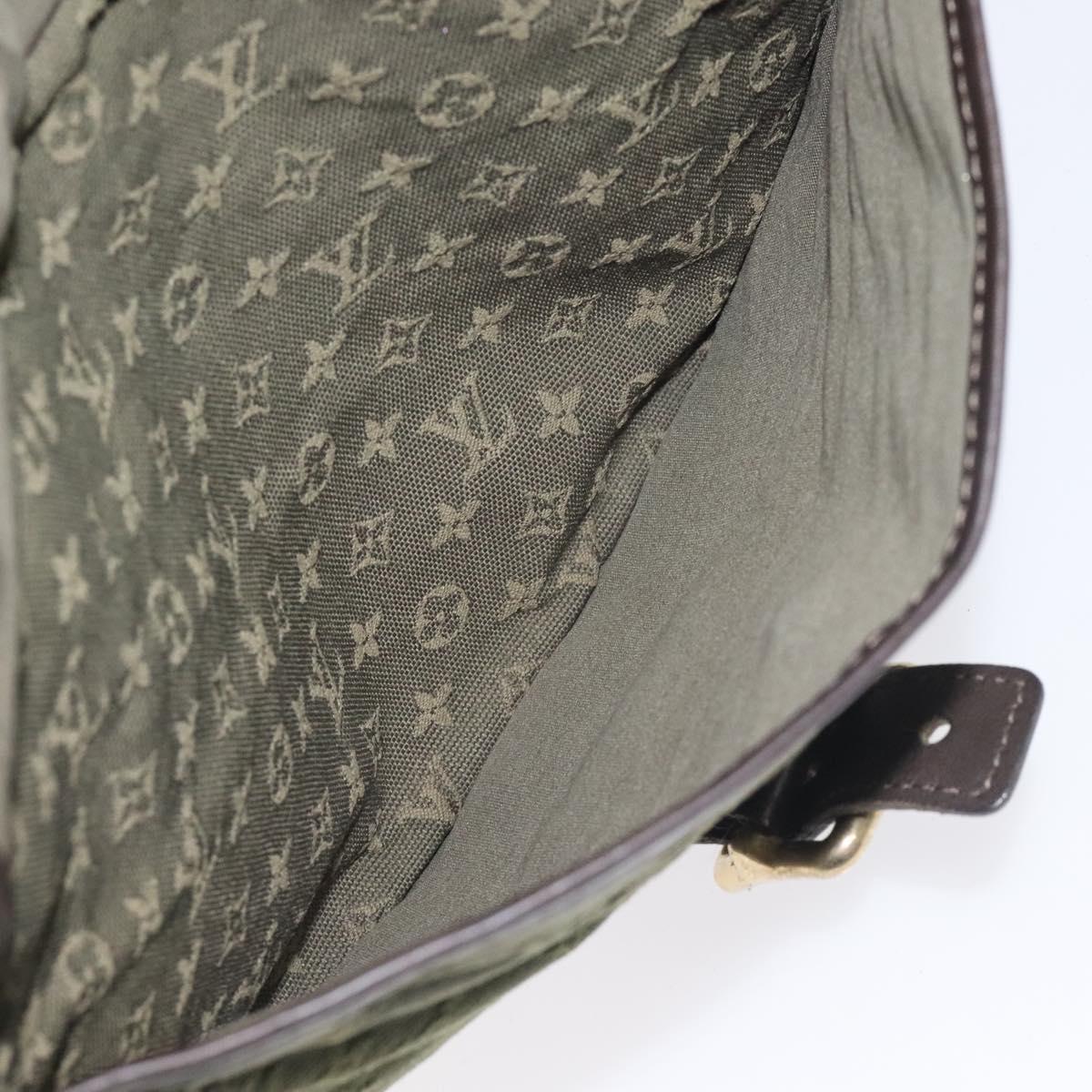 LOUIS VUITTON Monogram Mini Belanger Shoulder Bag TST Khaki M92673 Auth th6206