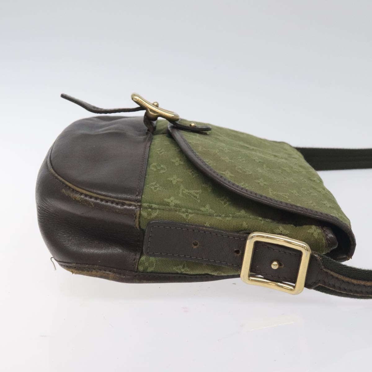 LOUIS VUITTON Monogram Mini Belanger Shoulder Bag TST Khaki M92673 Auth th6206