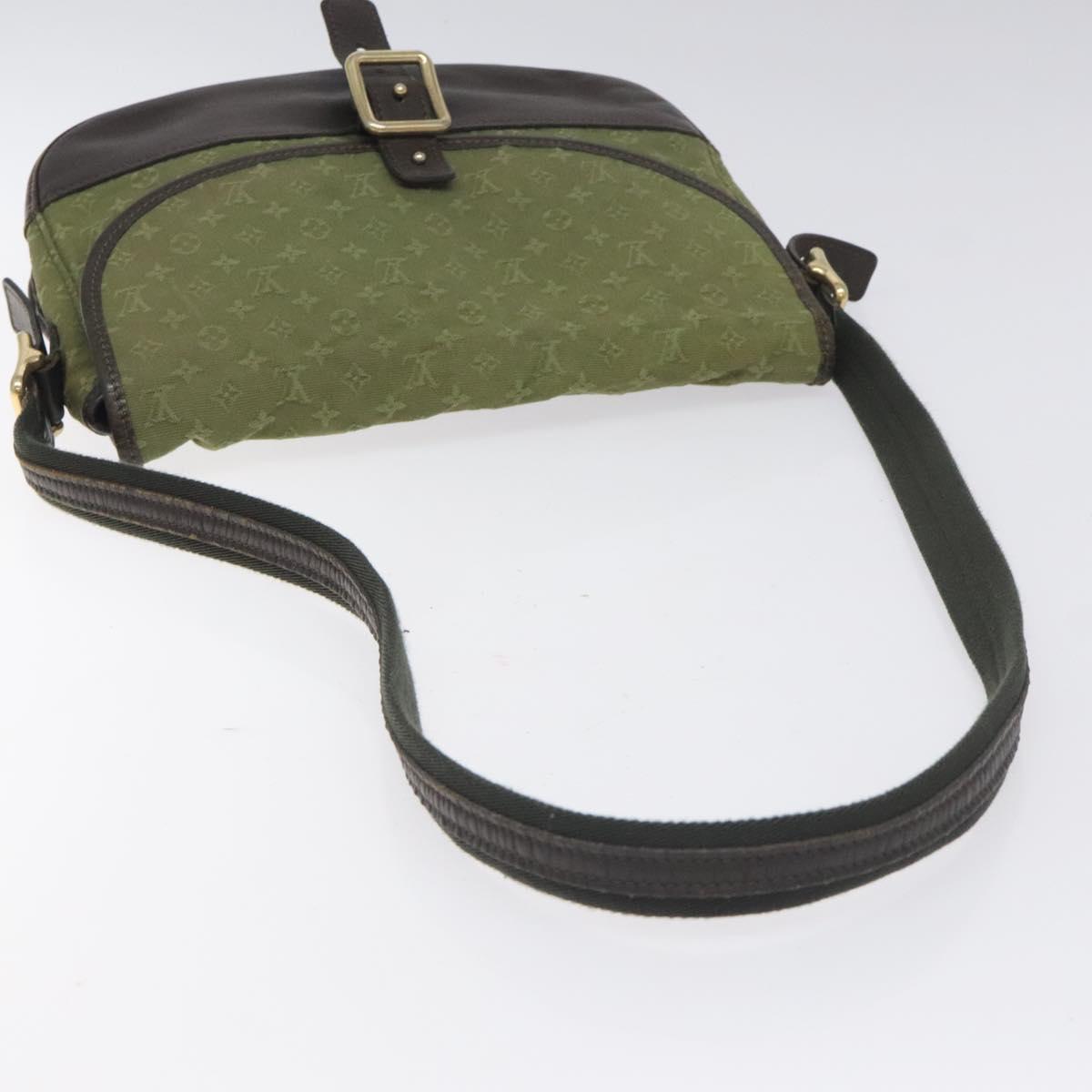 LOUIS VUITTON Monogram Mini Belanger Shoulder Bag TST Khaki M92673 Auth th6206