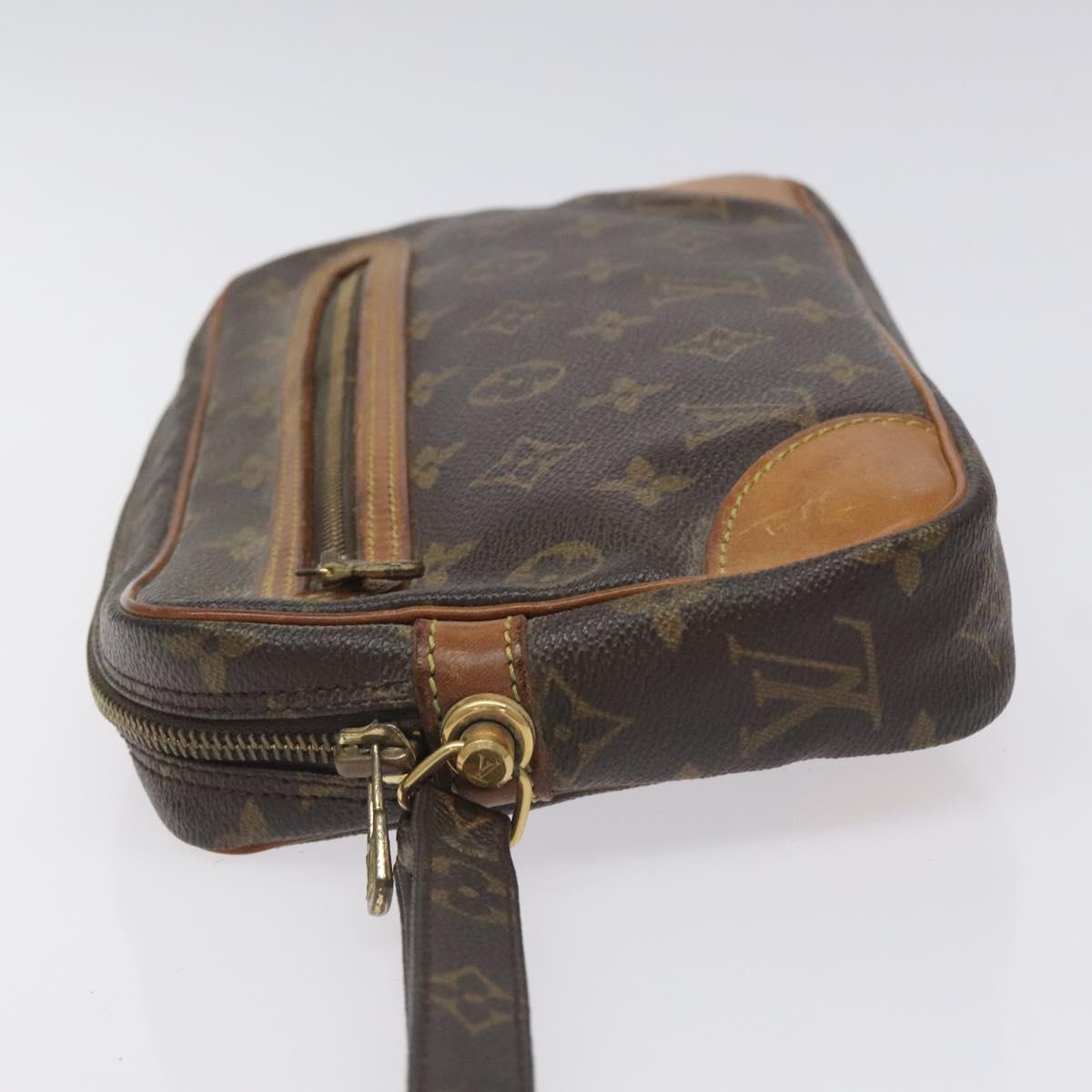 LOUIS VUITTON Monogram Marly Dragonne GM Clutch Bag M51825 LV Auth th6207