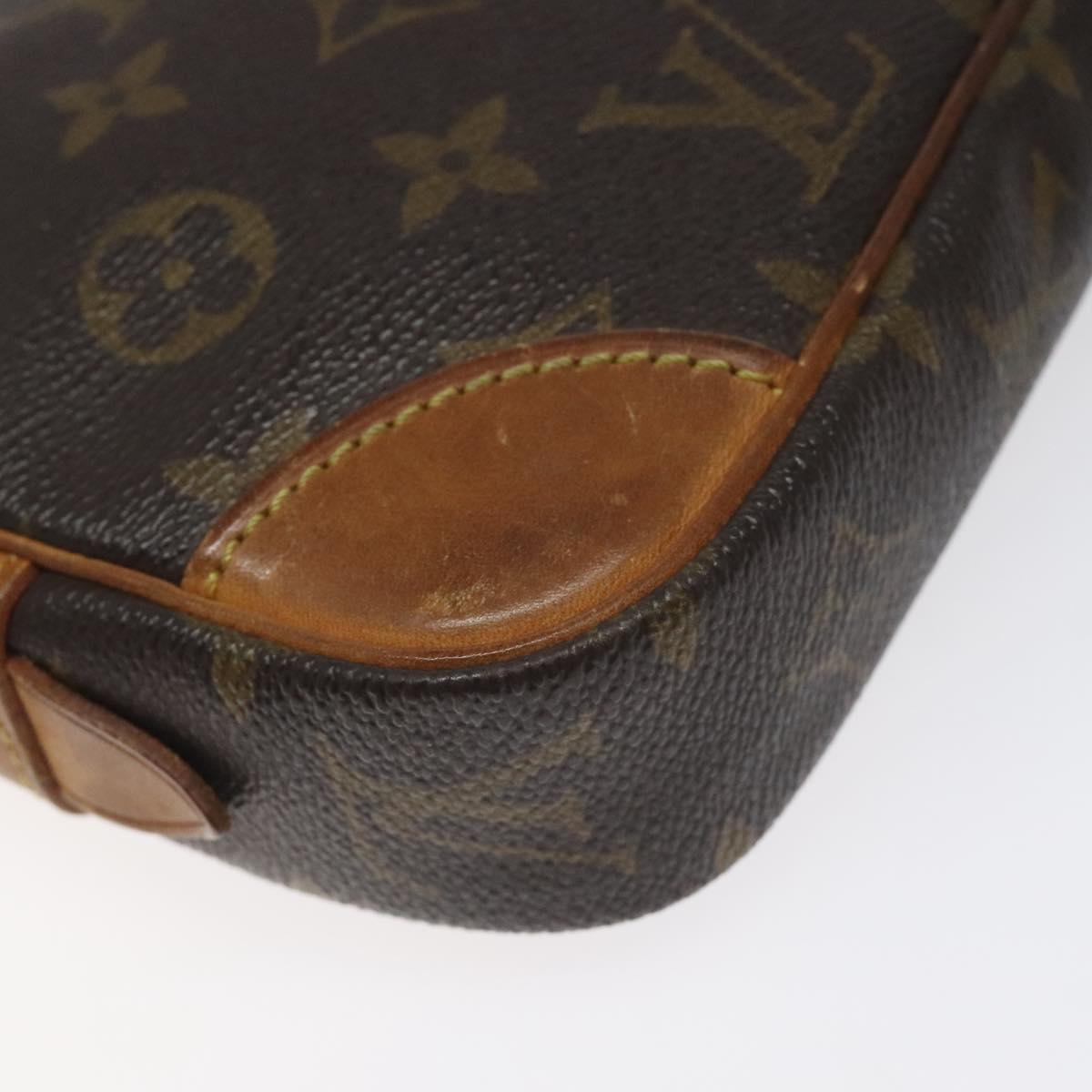LOUIS VUITTON Monogram Marly Dragonne PM Clutch Bag M51827 LV Auth th6219