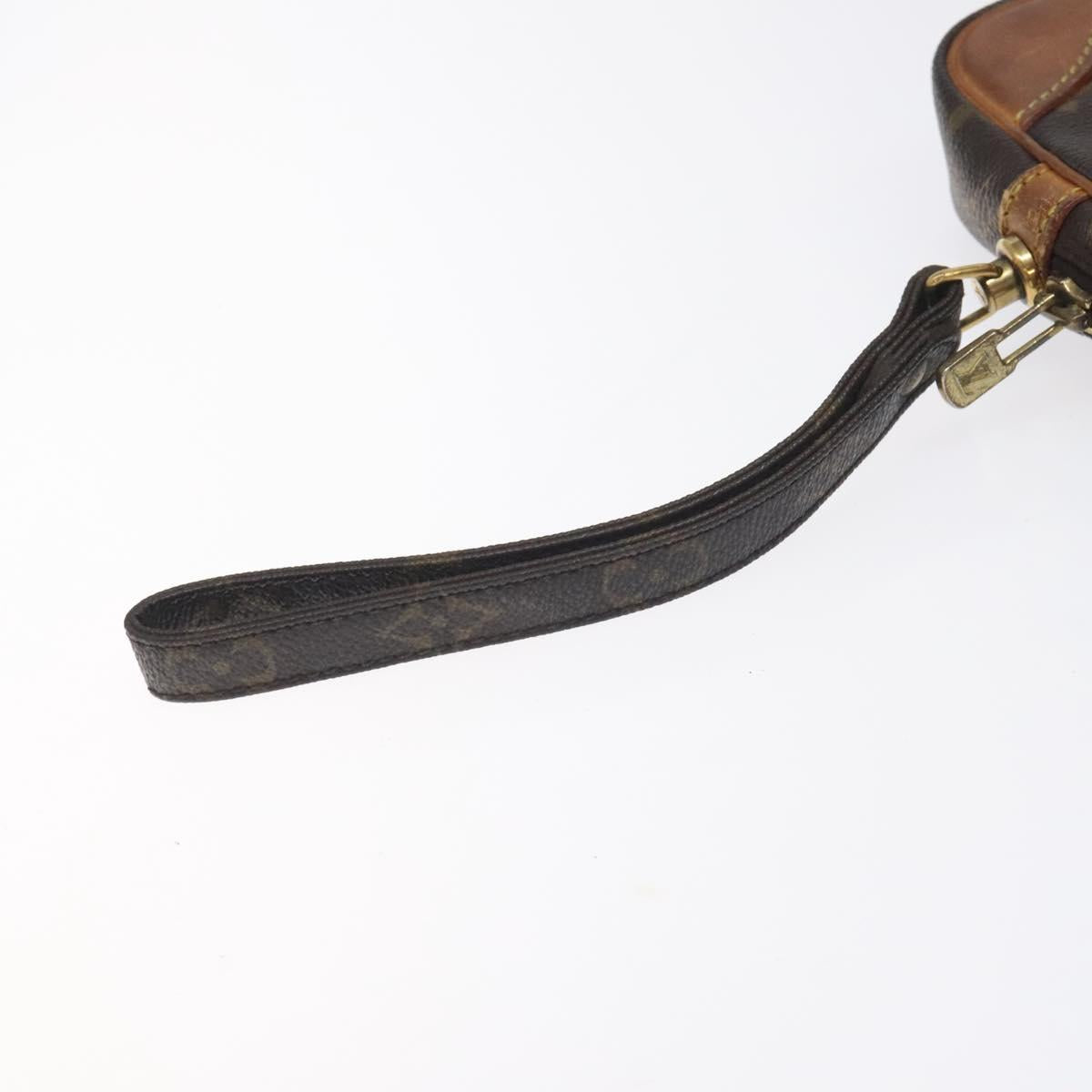 LOUIS VUITTON Monogram Marly Dragonne PM Clutch Bag M51827 LV Auth th6219