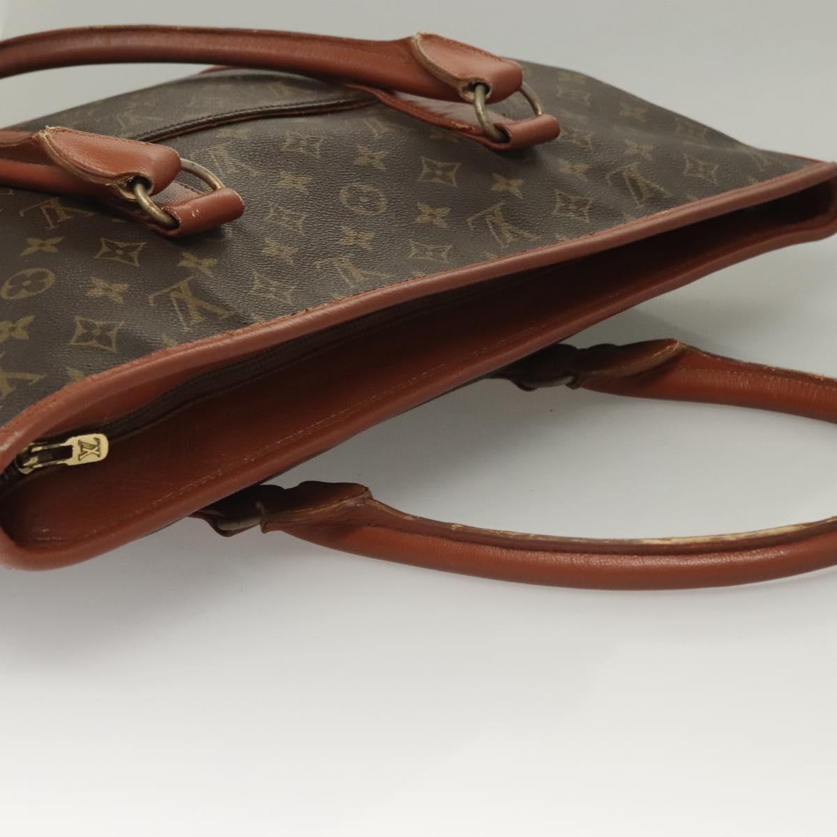 LOUIS VUITTON Monogram Sac Weekend PM Hand Bag M42425 LV Auth th6223