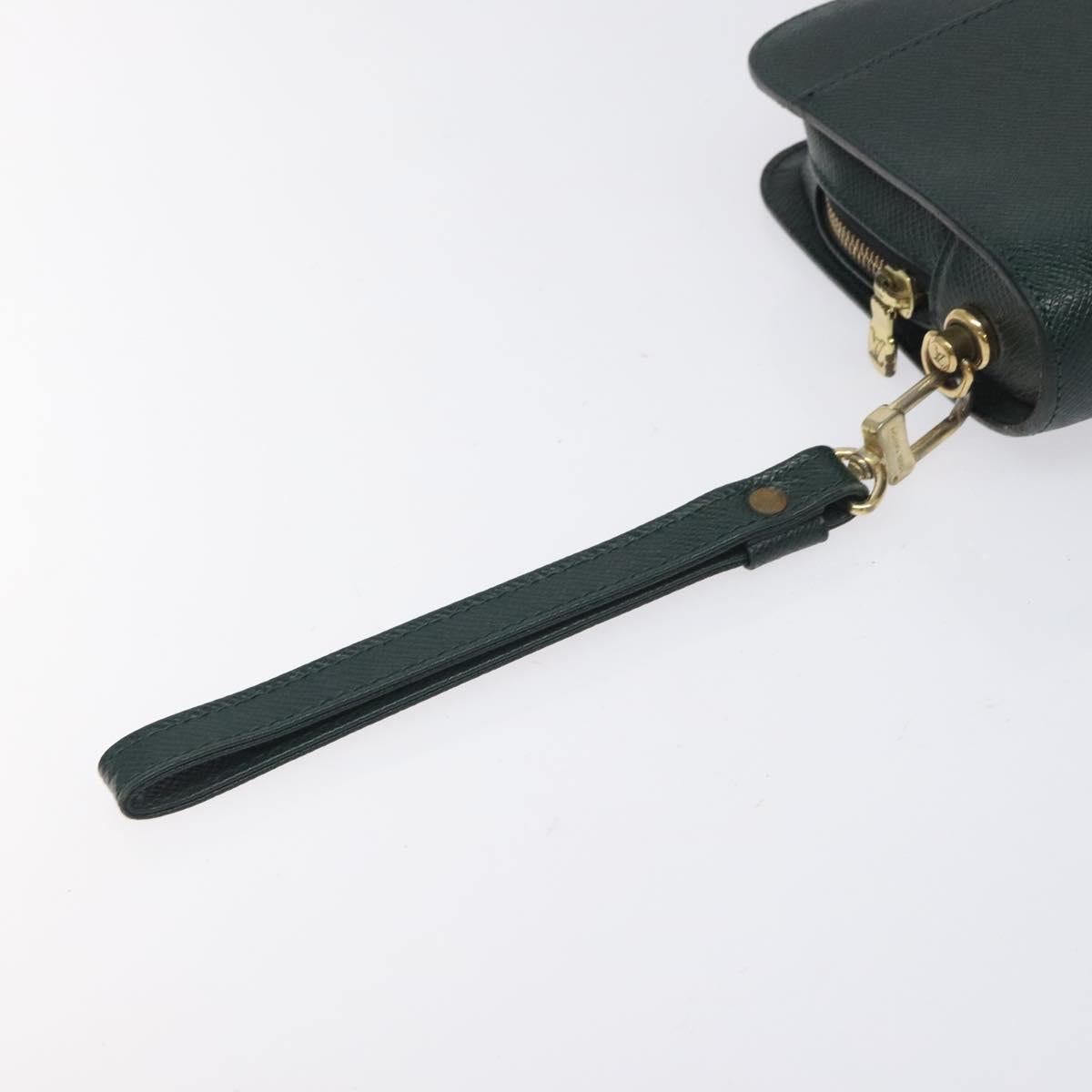 LOUIS VUITTON Taiga Baikal Clutch Bag Epicea M30184 LV Auth th6228