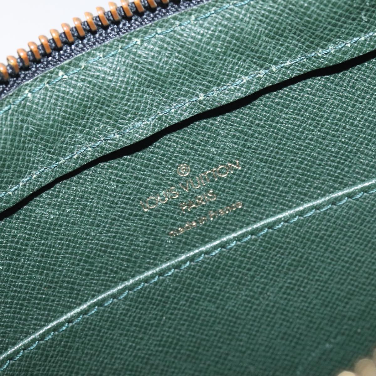 LOUIS VUITTON Taiga Baikal Clutch Bag Epicea M30184 LV Auth th6228