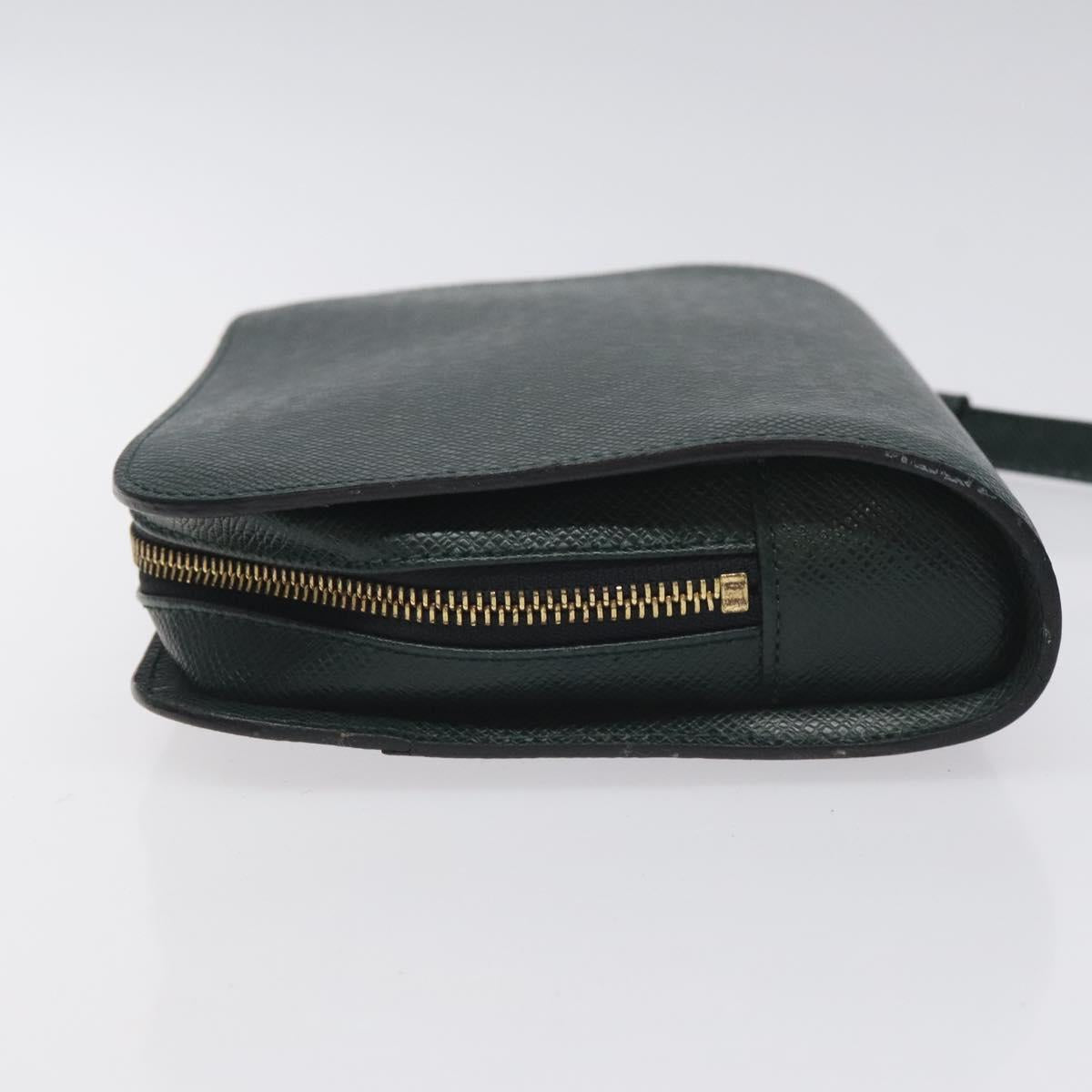 LOUIS VUITTON Taiga Baikal Clutch Bag Epicea M30184 LV Auth th6228