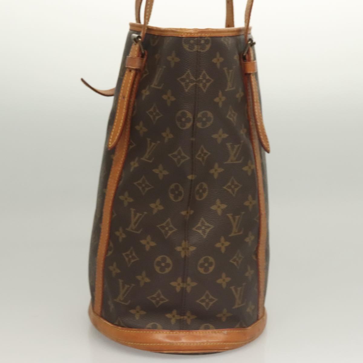 LOUIS VUITTON Monogram Bucket GM Shoulder Bag Vintage M42236 LV Auth th6233