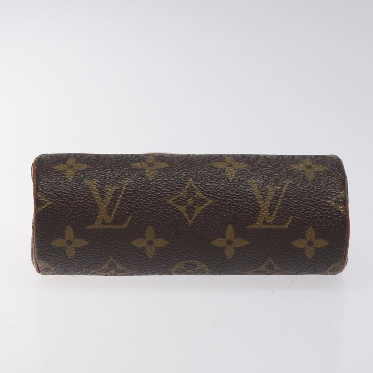 LOUIS VUITTON Monogram Papillon Pouch LV Auth th6234