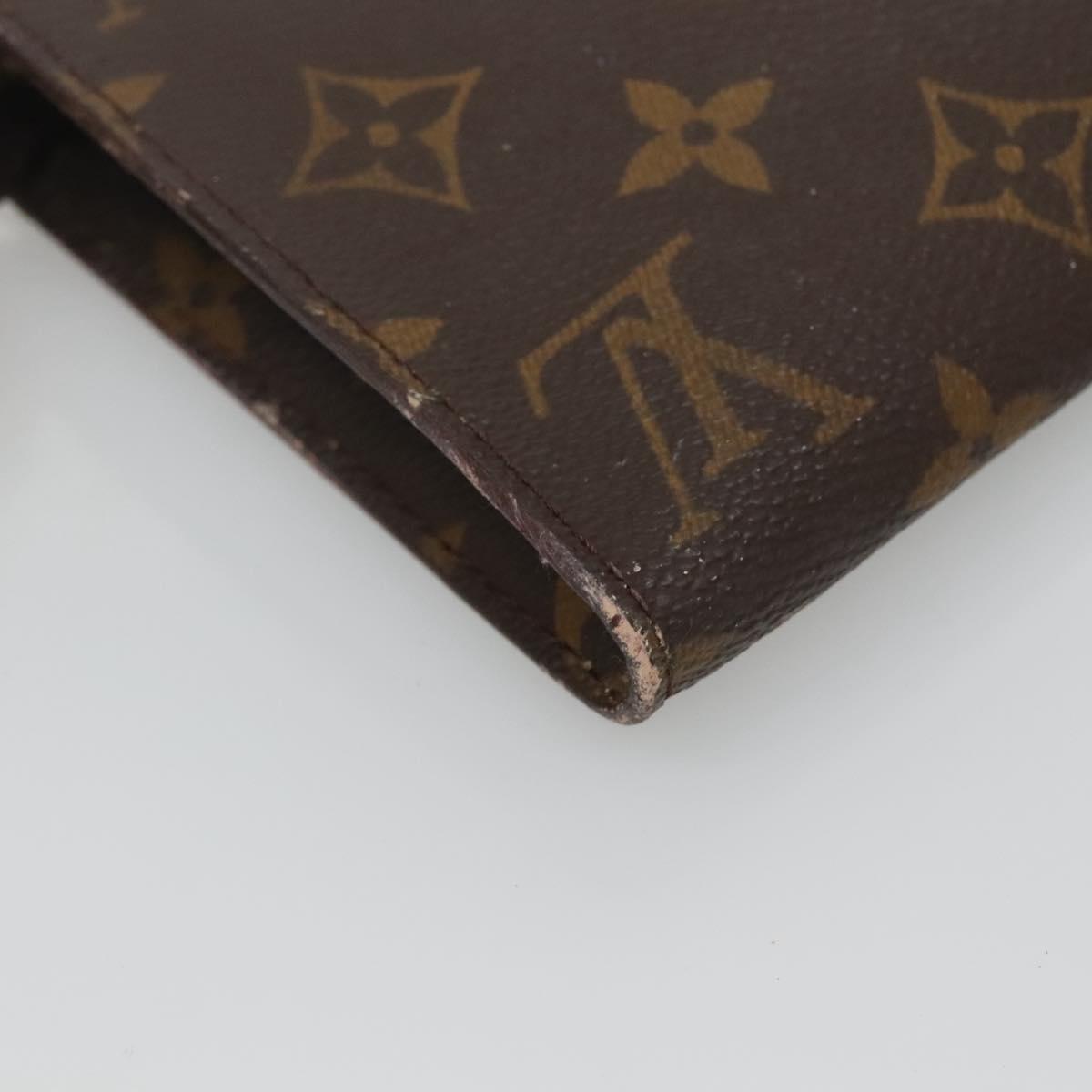 LOUIS VUITTON Monogram Bucket GM Accessory Pouch LV Auth th6236
