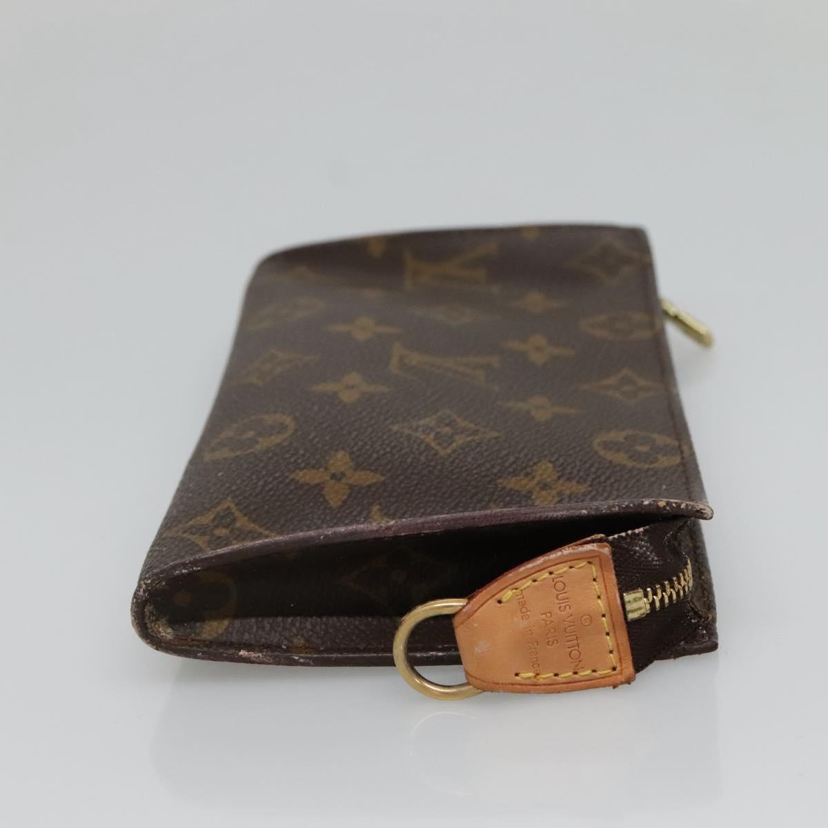 LOUIS VUITTON Monogram Bucket GM Accessory Pouch LV Auth th6236