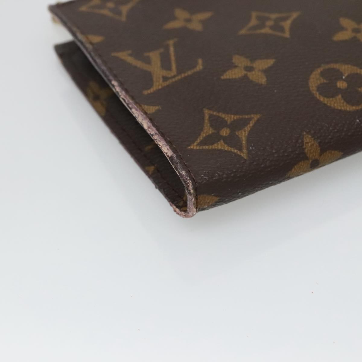 LOUIS VUITTON Monogram Bucket GM Accessory Pouch LV Auth th6237