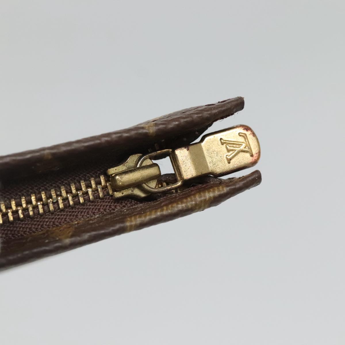 LOUIS VUITTON Monogram Bucket GM Accessory Pouch Vintage LV Auth th6238
