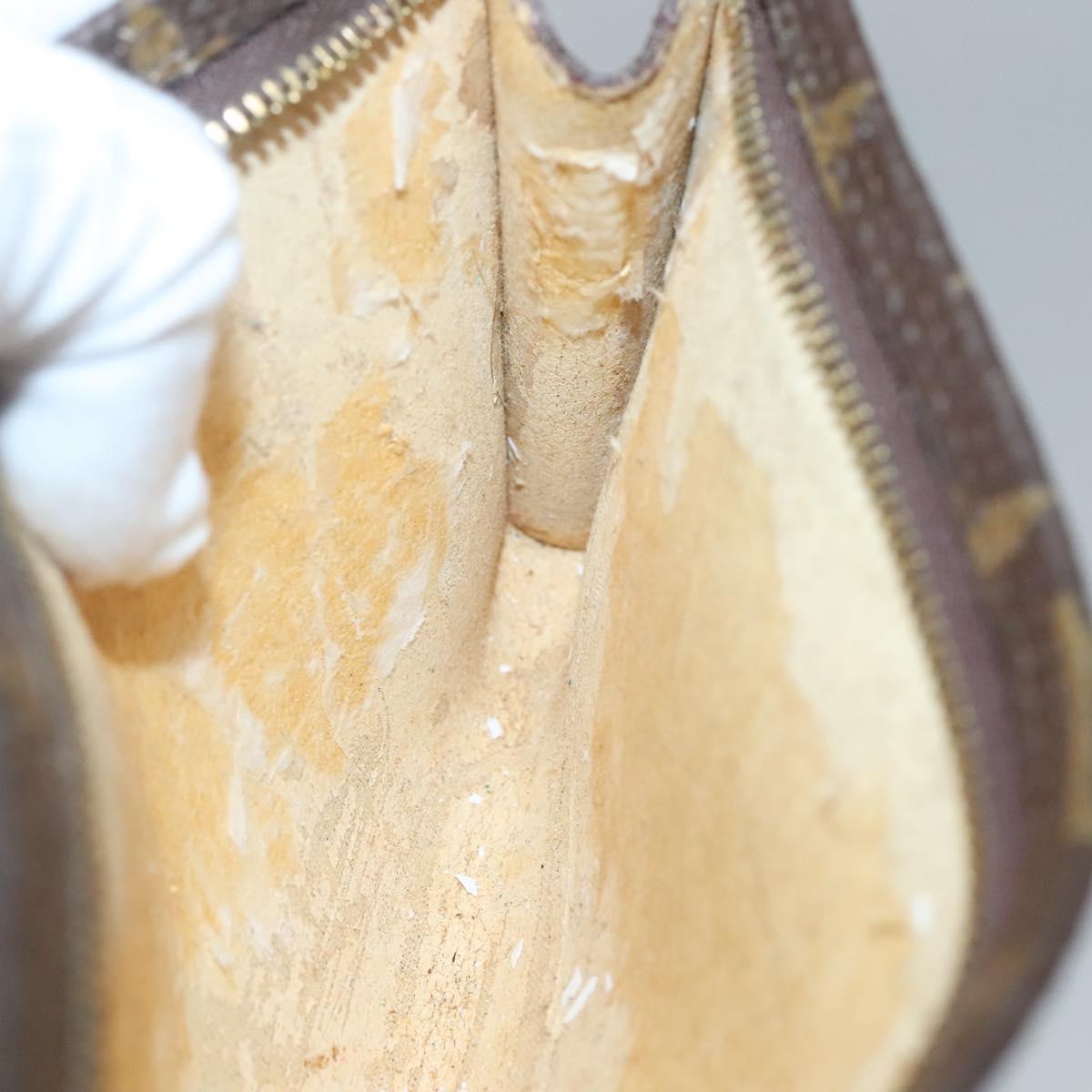 LOUIS VUITTON Monogram Bucket GM Accessory Pouch Vintage LV Auth th6238