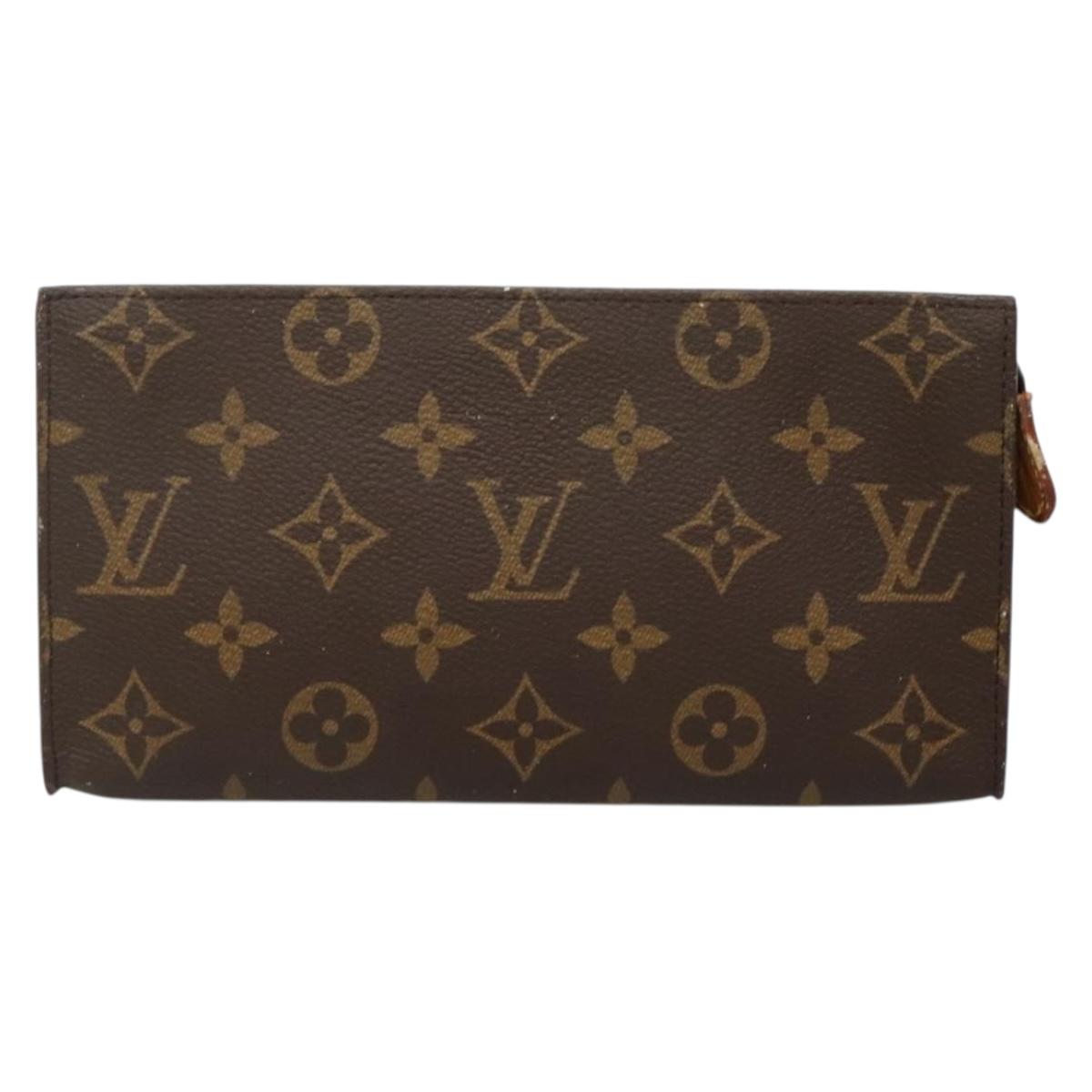 LOUIS VUITTON Monogram Bucket GM Accessory Pouch Vintage LV Auth th6238