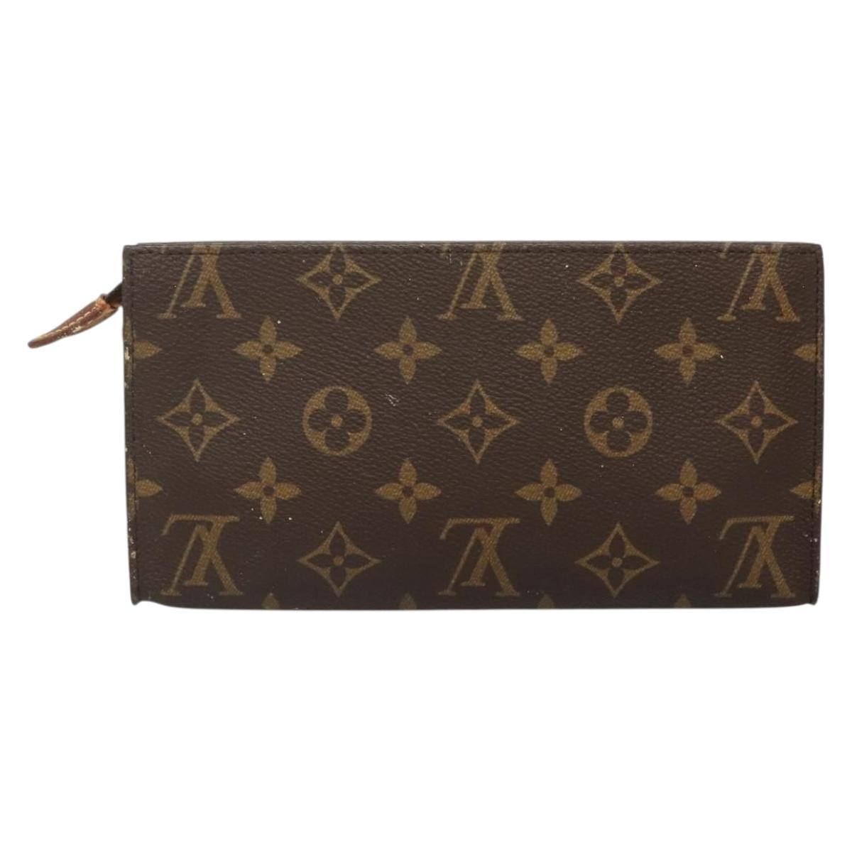 LOUIS VUITTON Monogram Bucket GM Accessory Pouch Vintage LV Auth th6238