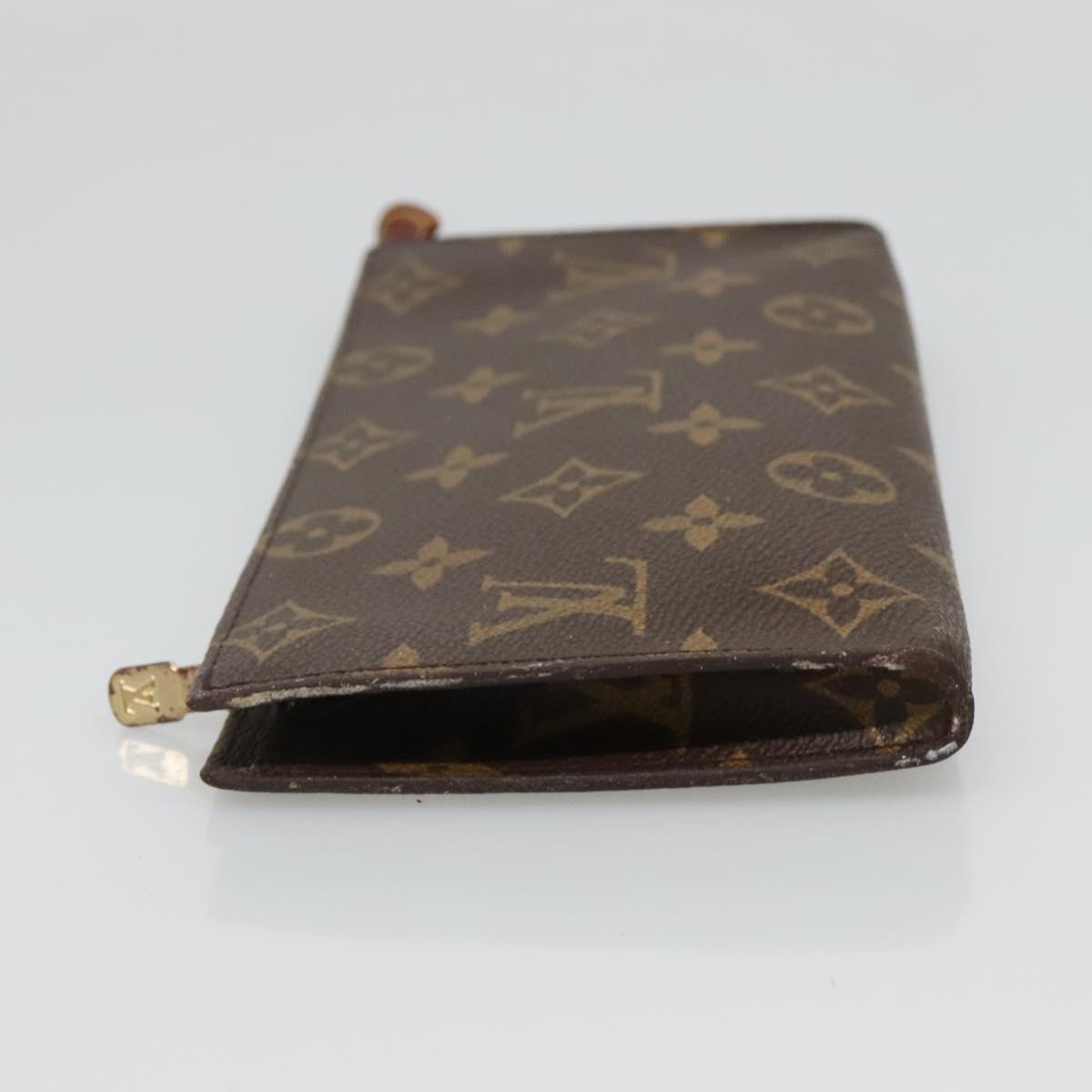 LOUIS VUITTON Monogram Bucket GM Accessory Pouch Vintage LV Auth th6238