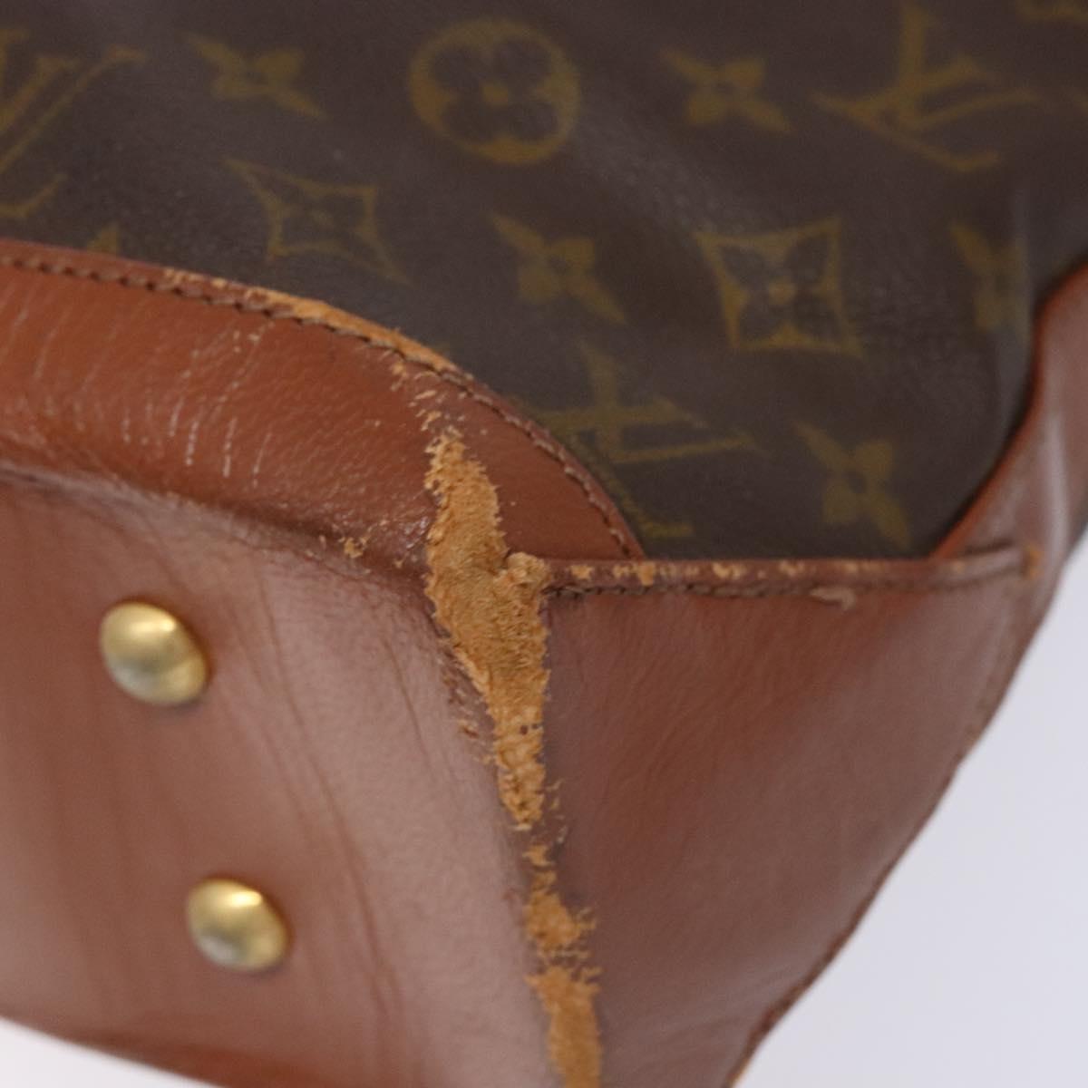 LOUIS VUITTON Monogram Sac Weekend PM Hand Bag M42425 LV Auth th6263
