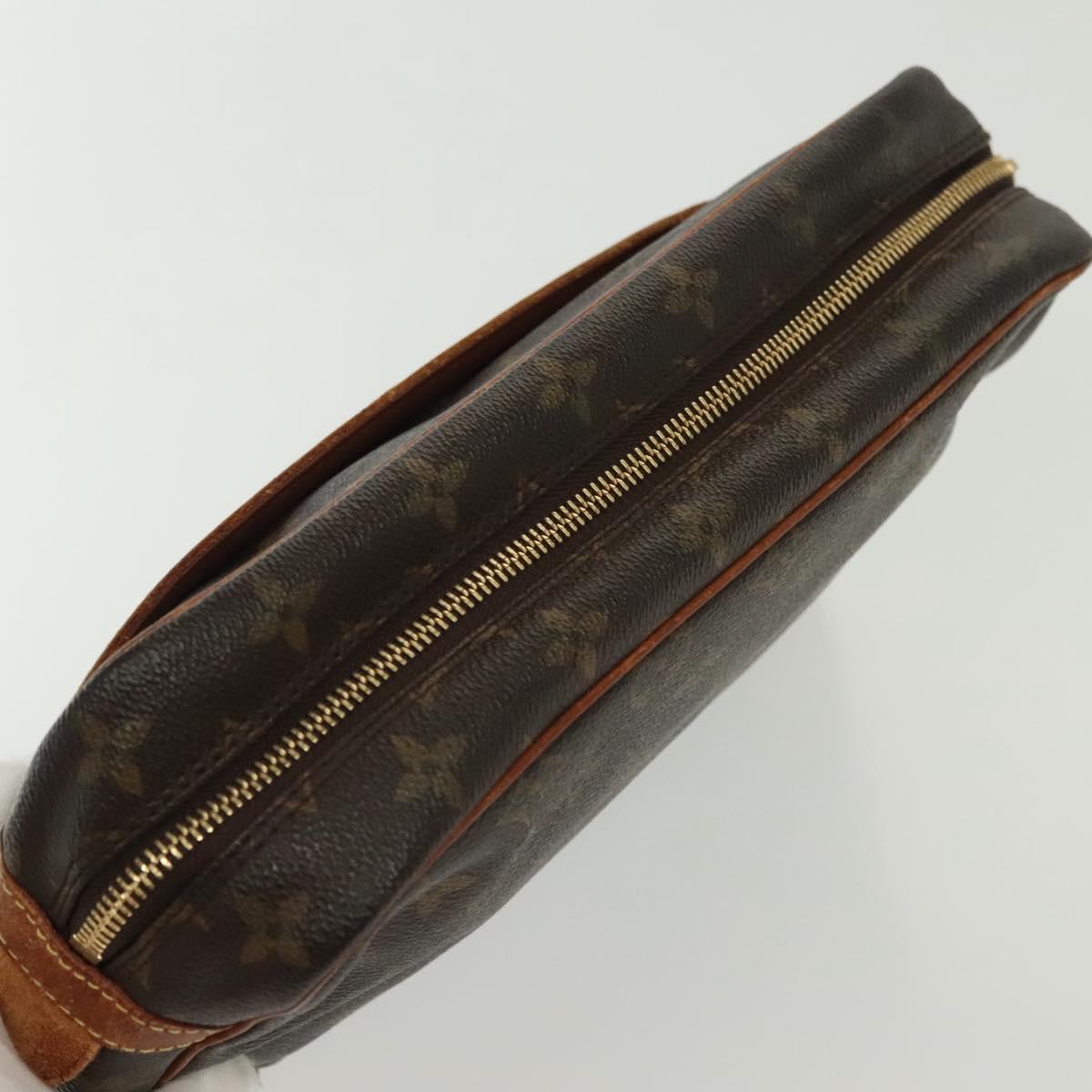 LOUIS VUITTON Monogram Compiegne 28 Clutch Bag M51845 LV Auth th6288