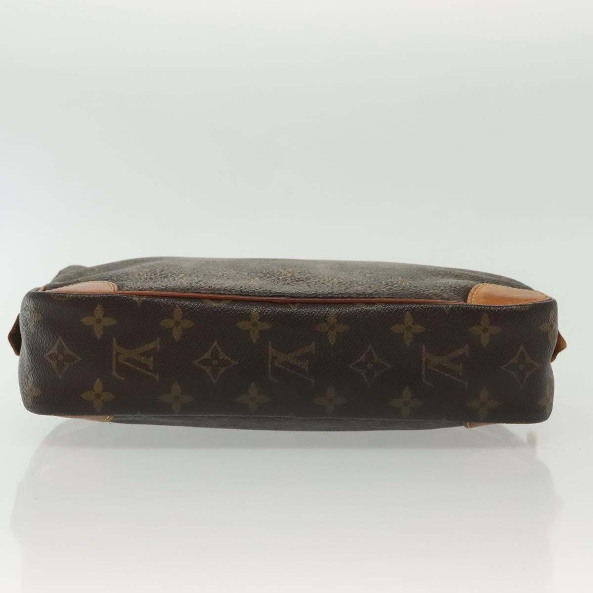 LOUIS VUITTON Monogram Compiegne 28 Clutch Bag M51845 LV Auth th6288