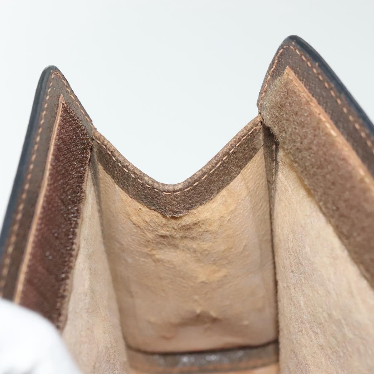 GUCCI GG Supreme Web Sherry Line Bag PVC Beige Gold 67 014 2125 Auth th6291