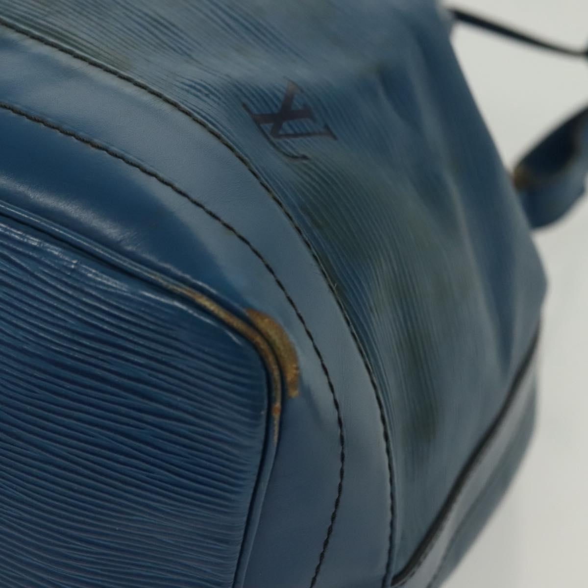 LOUIS VUITTON Epi Noe Shoulder Bag Toledo Blue M44005 LV Auth th6292