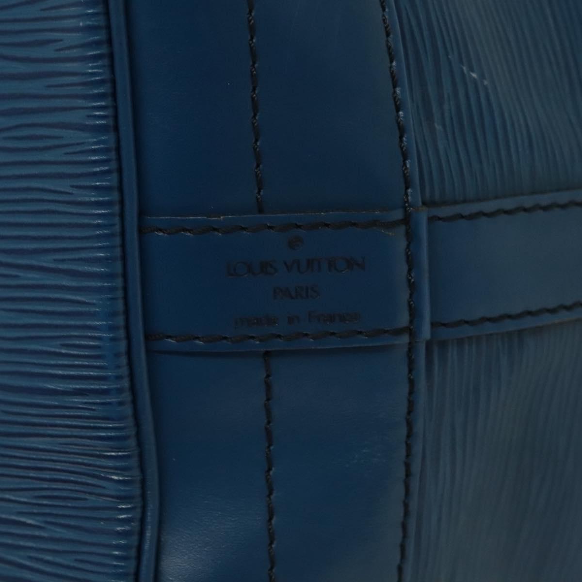 LOUIS VUITTON Epi Noe Shoulder Bag Toledo Blue M44005 LV Auth th6292