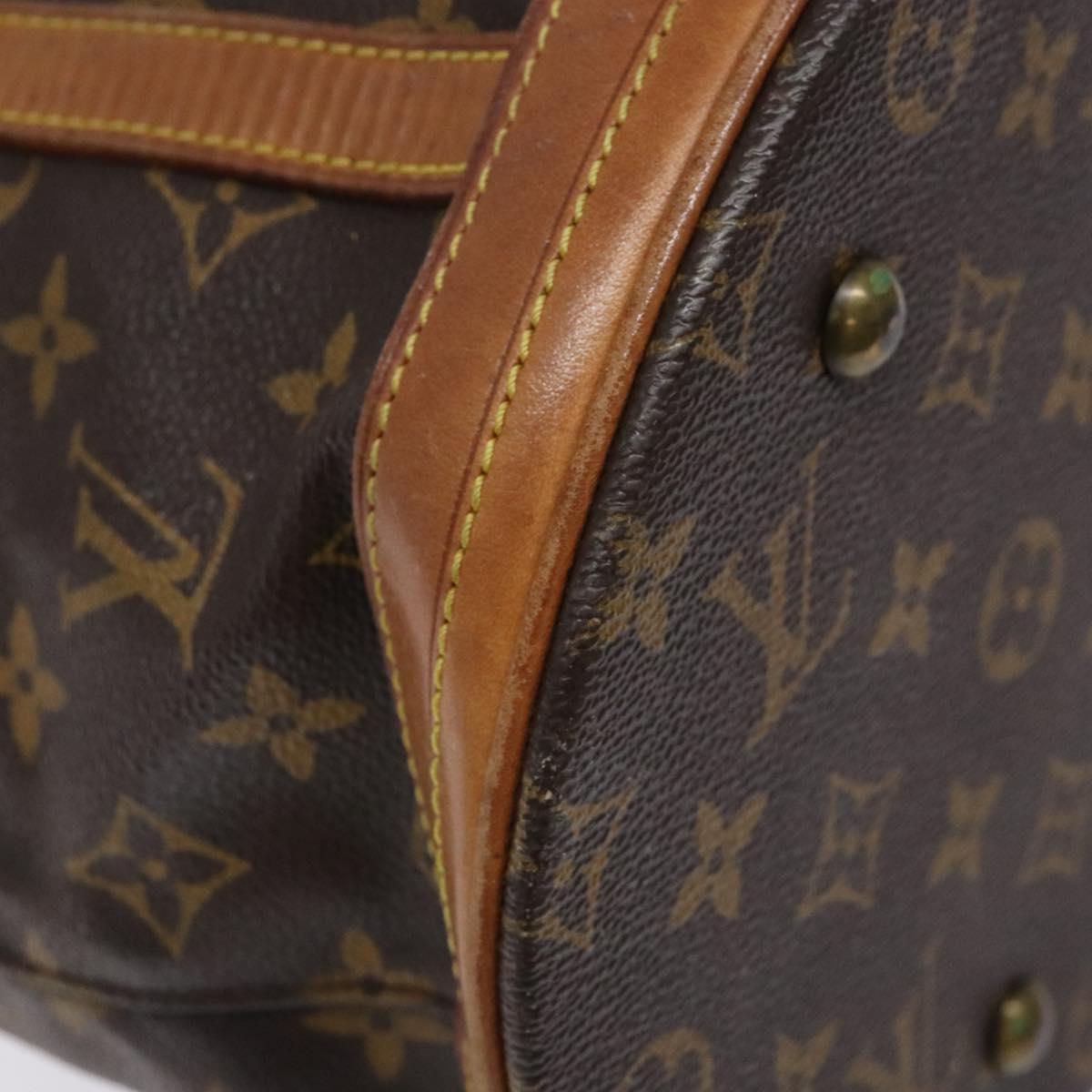 LOUIS VUITTON Monogram Bucket GM Shoulder Bag M42236 LV Auth th6295
