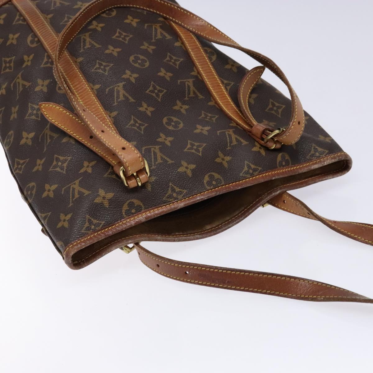 LOUIS VUITTON Monogram Bucket GM Shoulder Bag M42236 LV Auth th6295