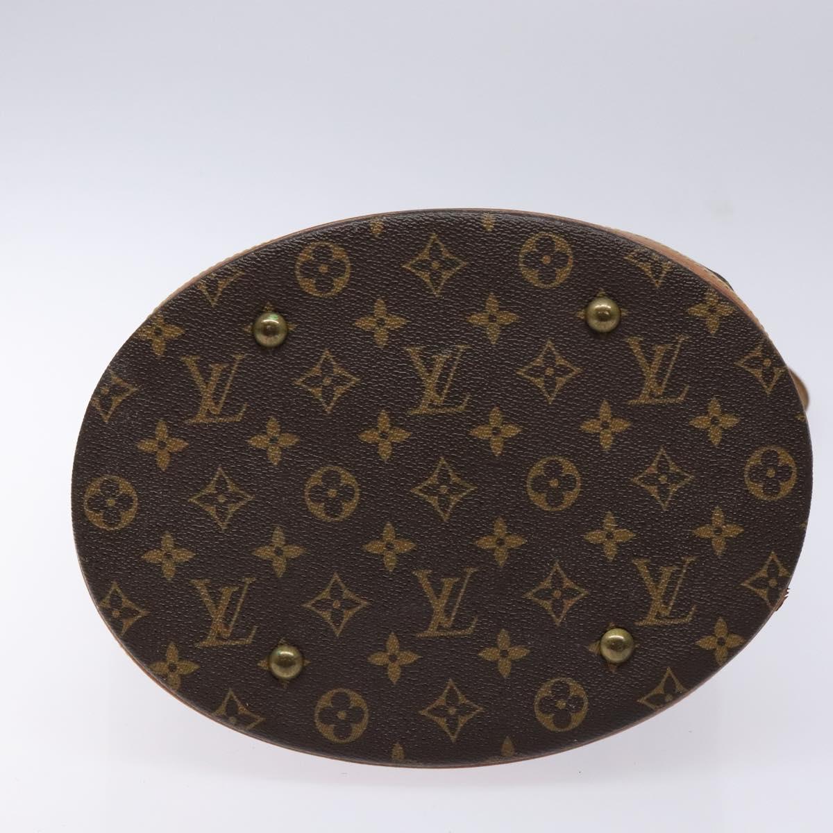 LOUIS VUITTON Monogram Bucket GM Shoulder Bag M42236 LV Auth th6295