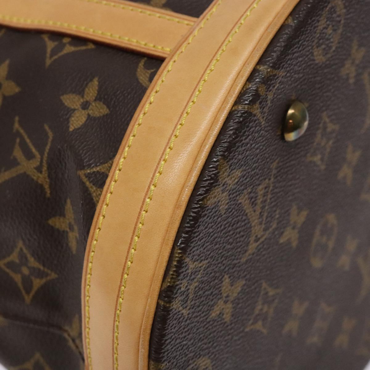 LOUIS VUITTON Monogram Bucket GM Shoulder Bag M42236 LV Auth th6298