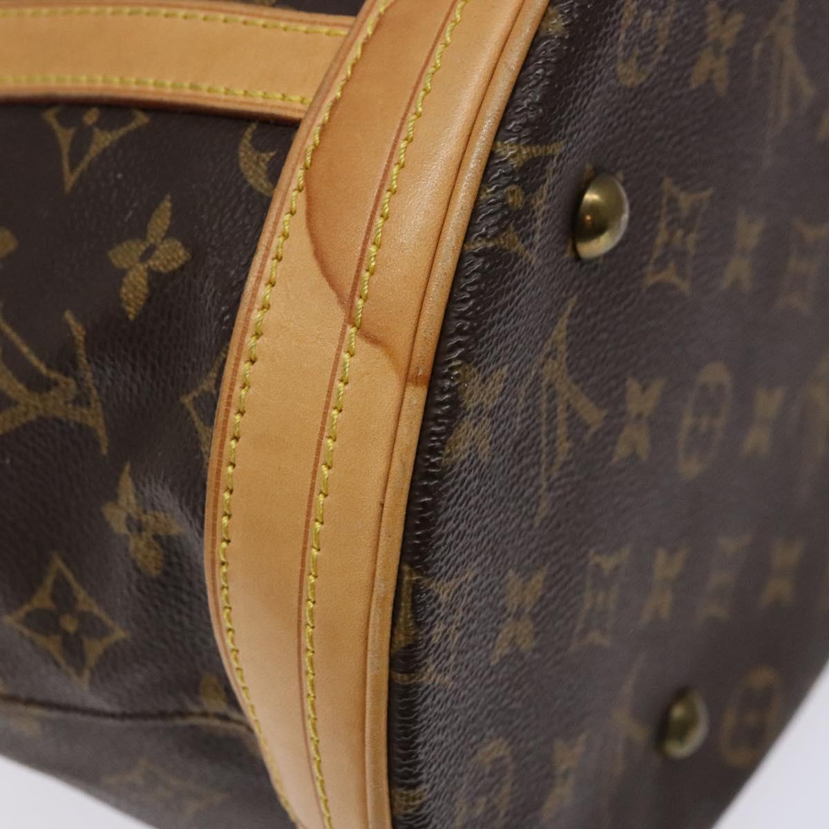 LOUIS VUITTON Monogram Bucket GM Shoulder Bag M42236 LV Auth th6298