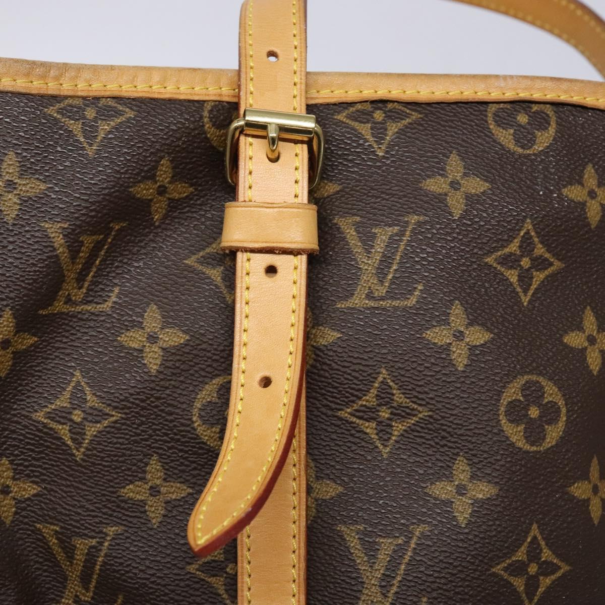 LOUIS VUITTON Monogram Bucket GM Shoulder Bag M42236 LV Auth th6298